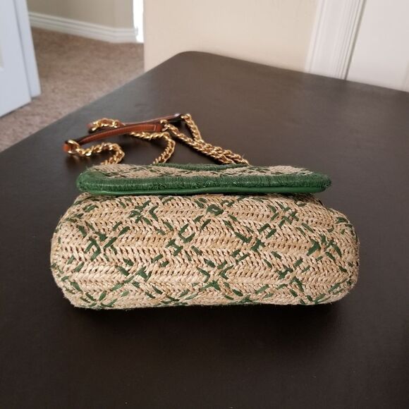 Tory Burch Fleming Bamboo Shoulder Bag - Picture 4 of 9